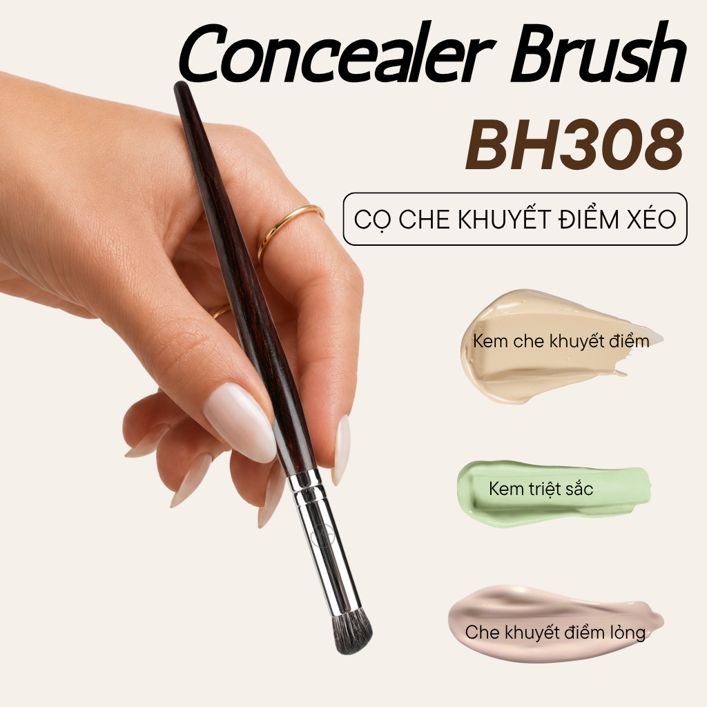 Cọ Che Khuyết Điểm BH Cosmetics Concealer Brush BH308